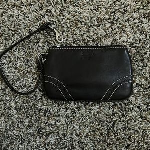 Coach small leather wallet